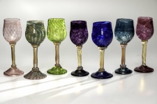 Handblown Wine Goblets / Main Image